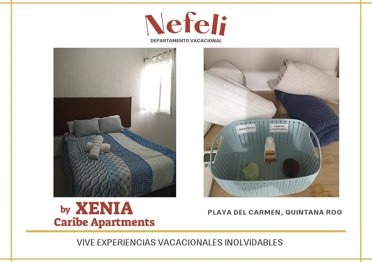 신데 델 카르멘 Nefeli Departamento By Xenia Caribe 아파트