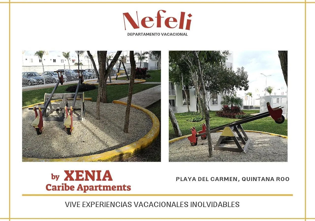 신데 델 카르멘 Nefeli Departamento By Xenia Caribe 아파트