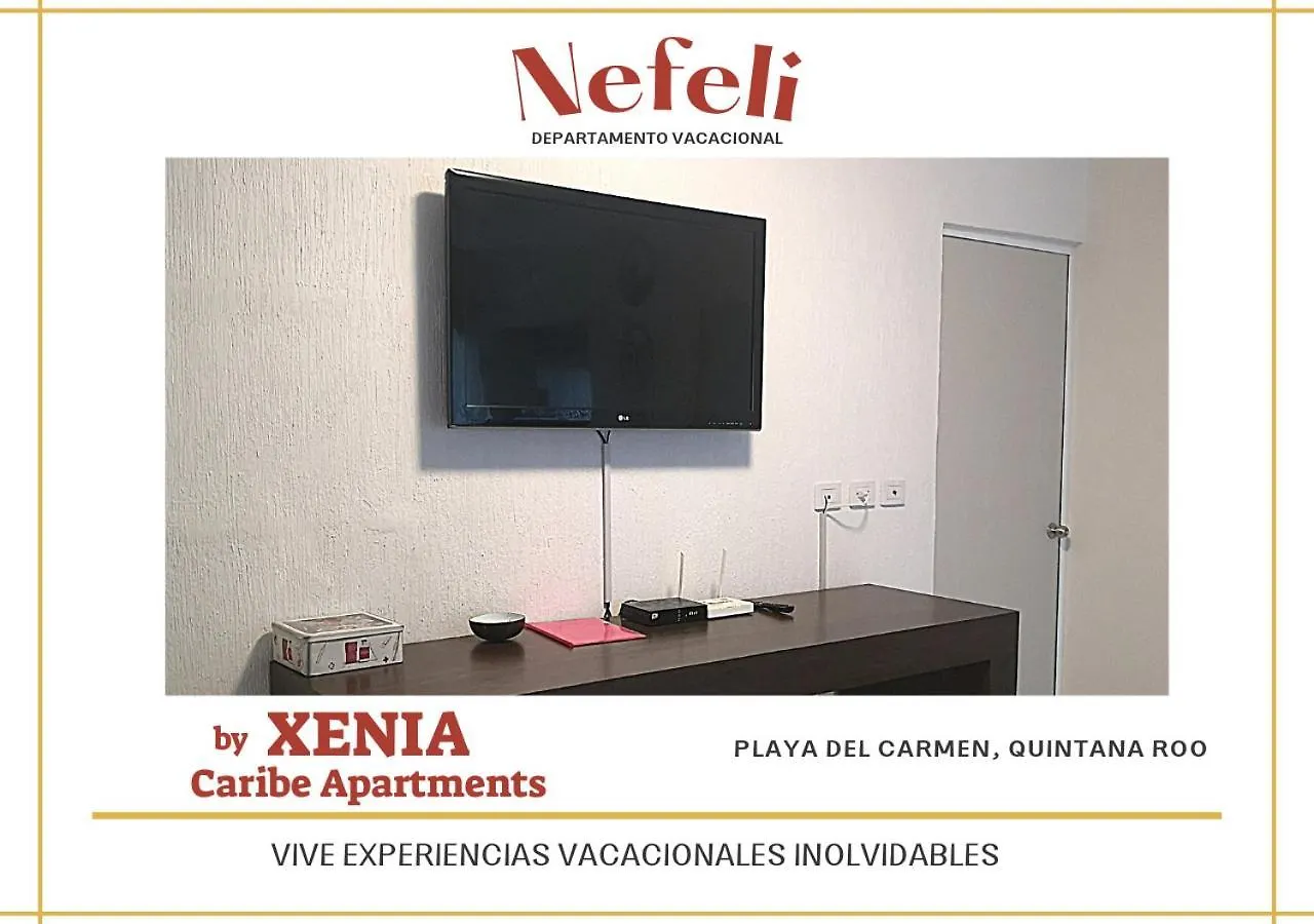 신데 델 카르멘 Nefeli Departamento By Xenia Caribe 아파트