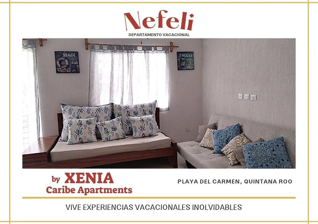 신데 델 카르멘 Nefeli Departamento By Xenia Caribe 아파트 0*, 신데 델 카르멘