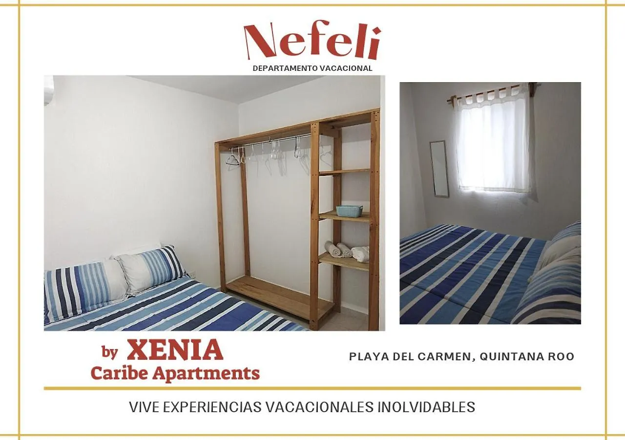 신데 델 카르멘 Nefeli Departamento By Xenia Caribe 아파트