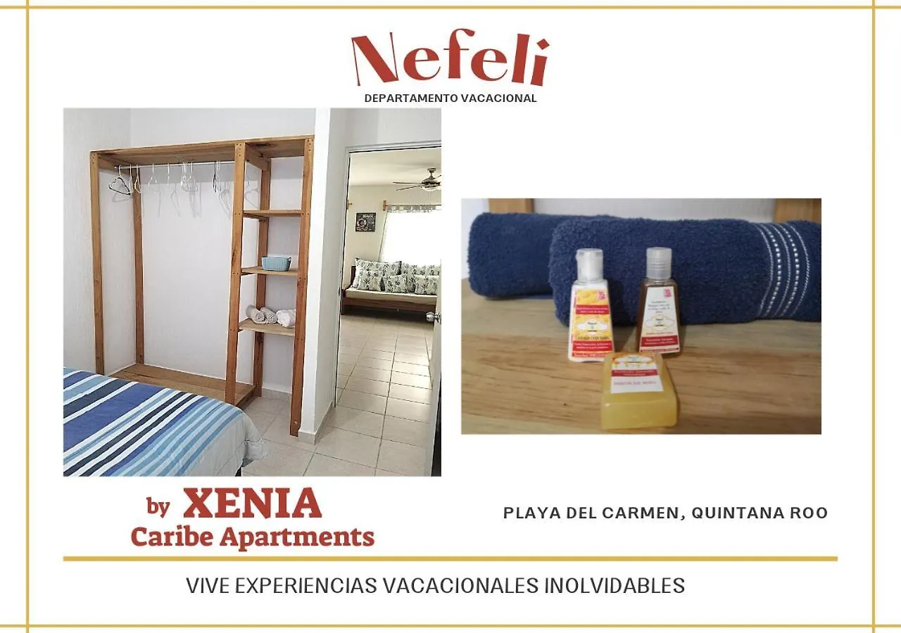 신데 델 카르멘 Nefeli Departamento By Xenia Caribe 아파트 0*, 신데 델 카르멘 멕시코