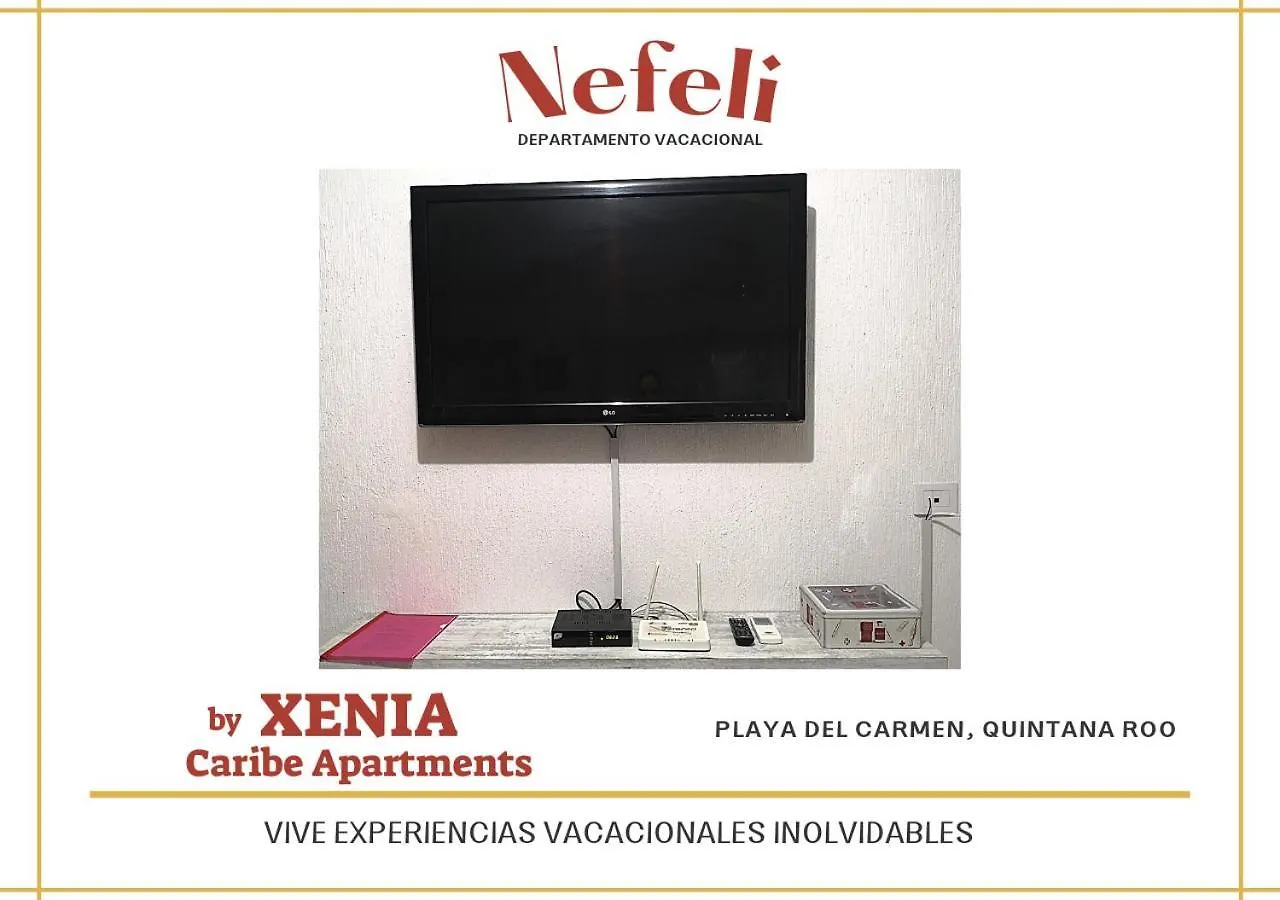 신데 델 카르멘 Nefeli Departamento By Xenia Caribe 아파트
